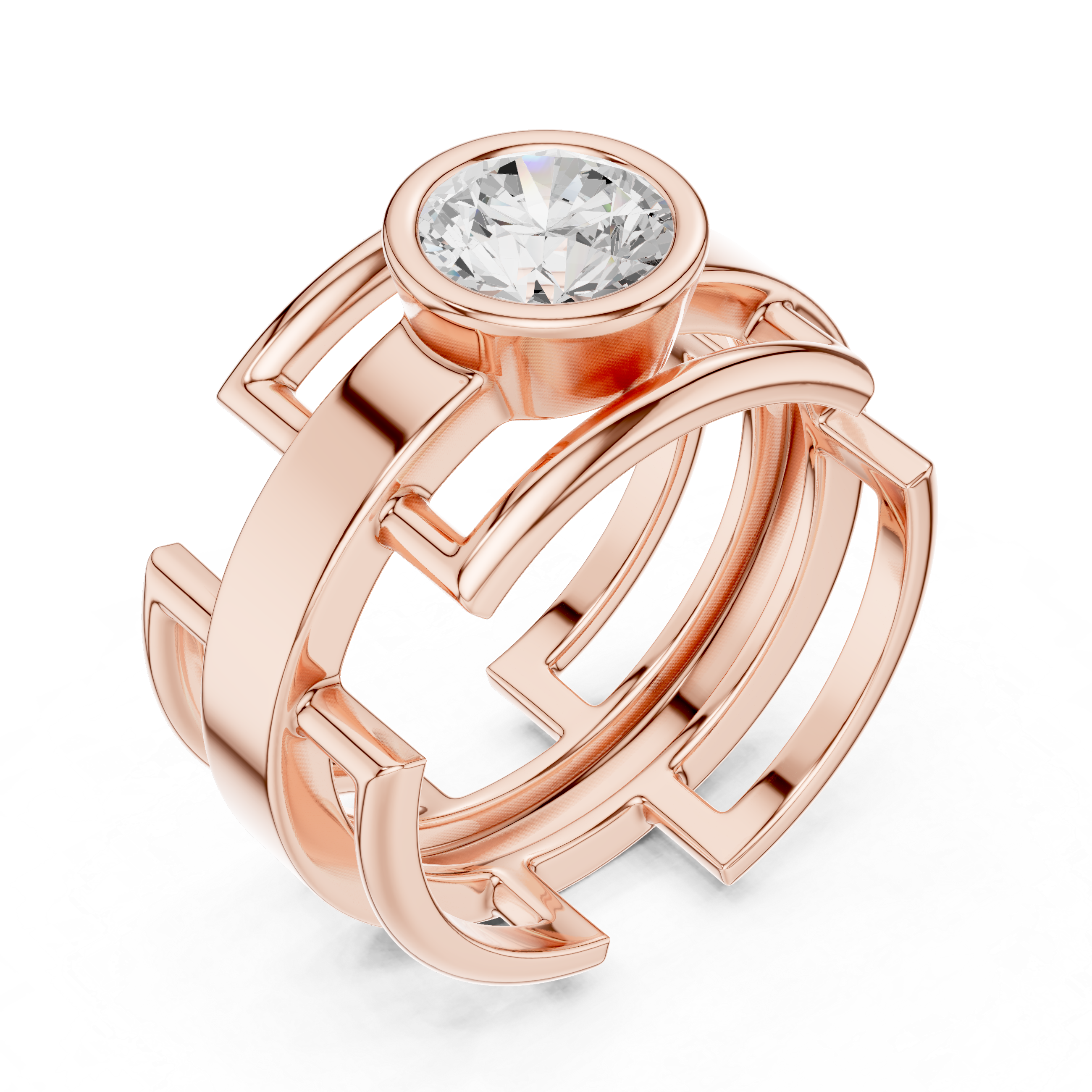 The Titan Bezel Ring