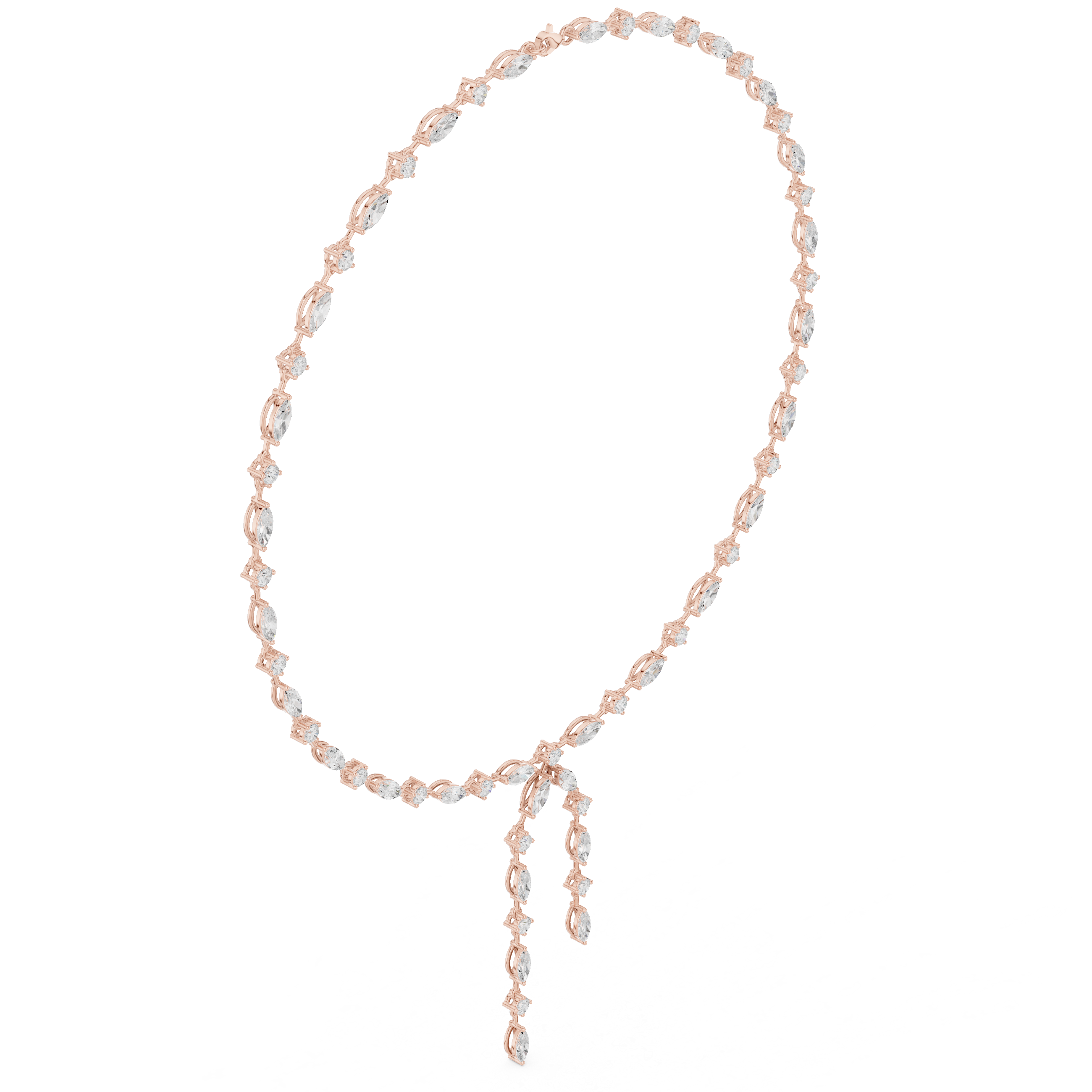 The Frozen Rain Drop Necklace