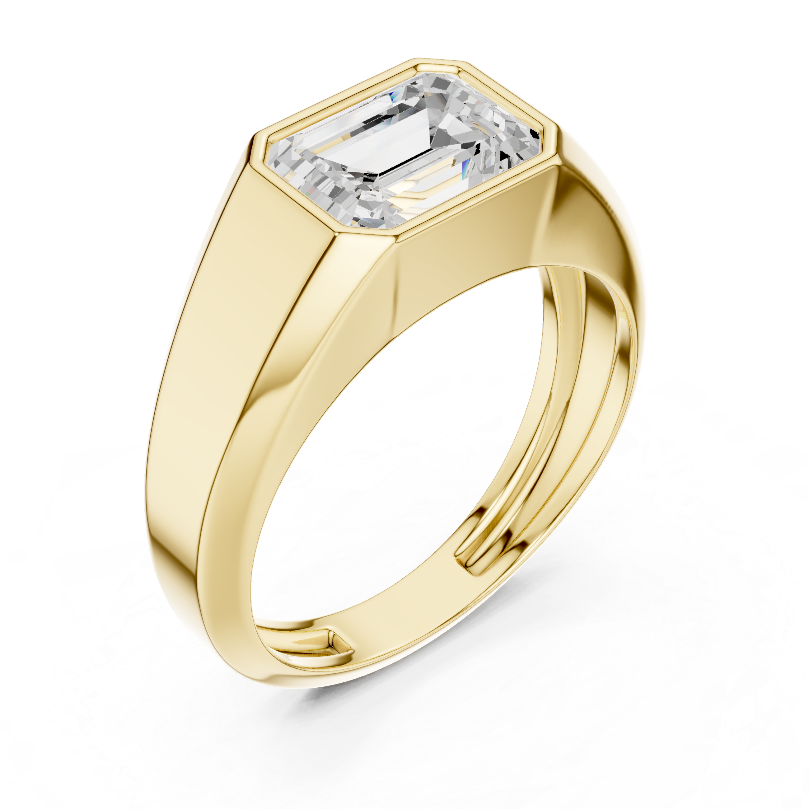 The Emerald Solitaire Ring