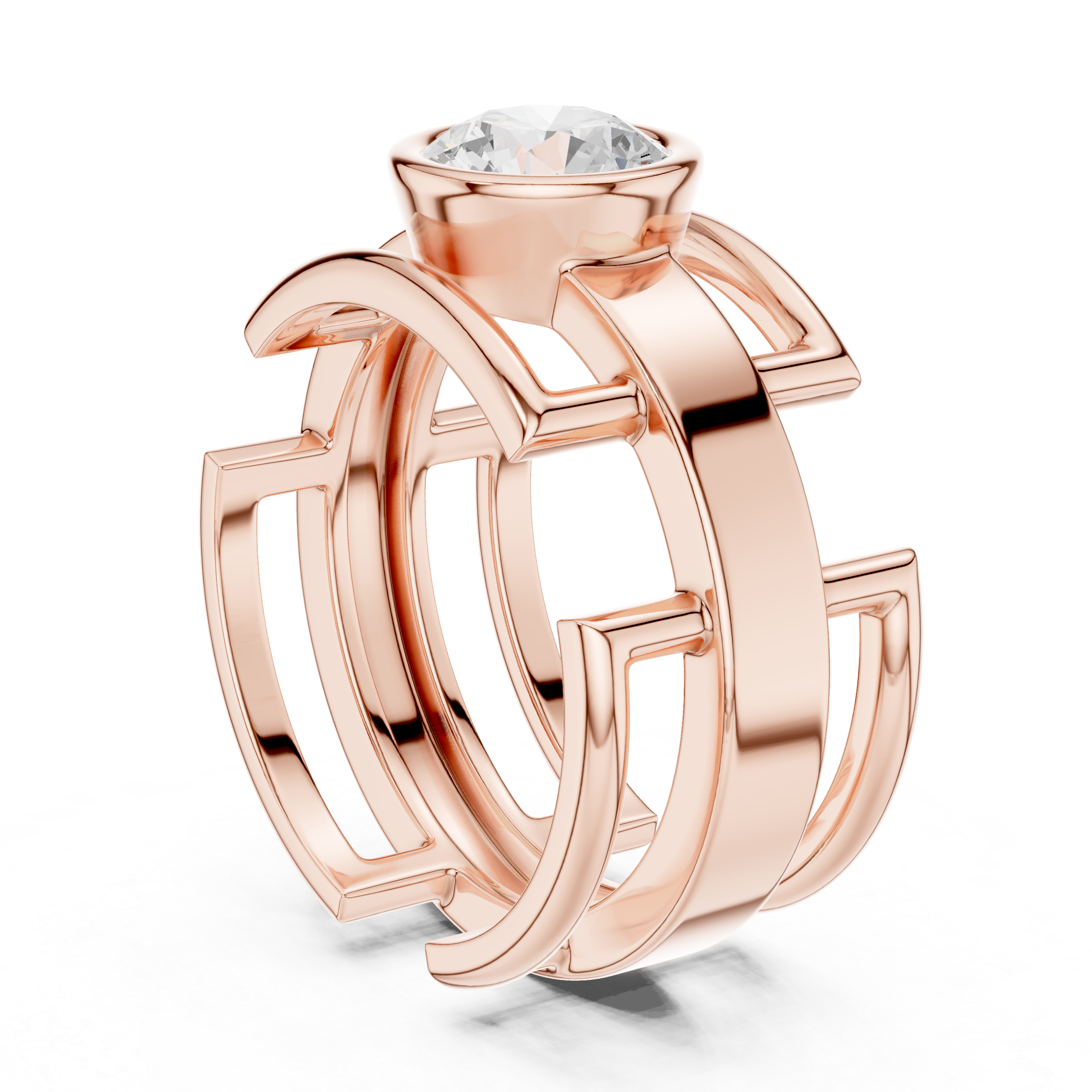 The Titan Bezel Ring