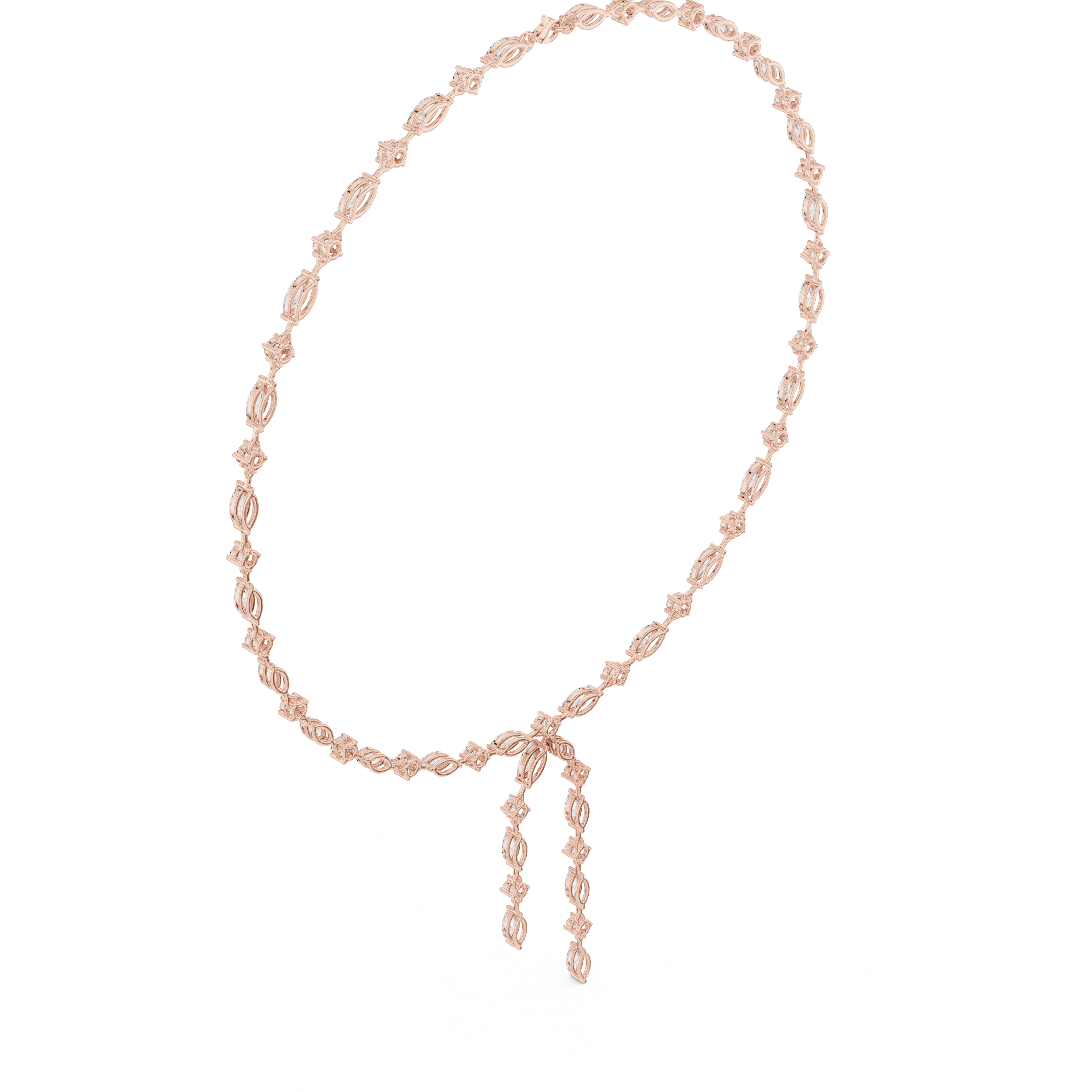 The Frozen Rain Drop Necklace