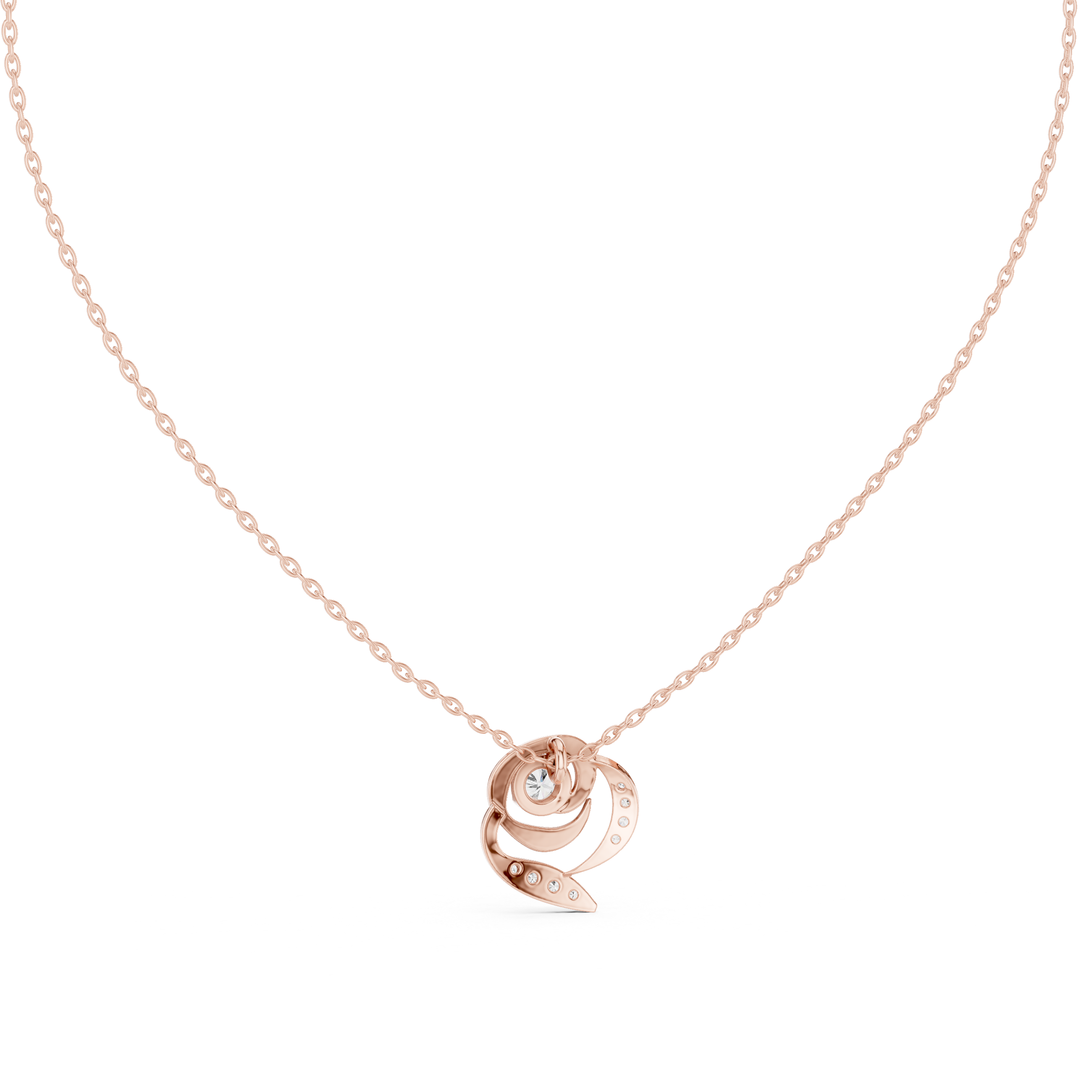The Luna Petal Pendant