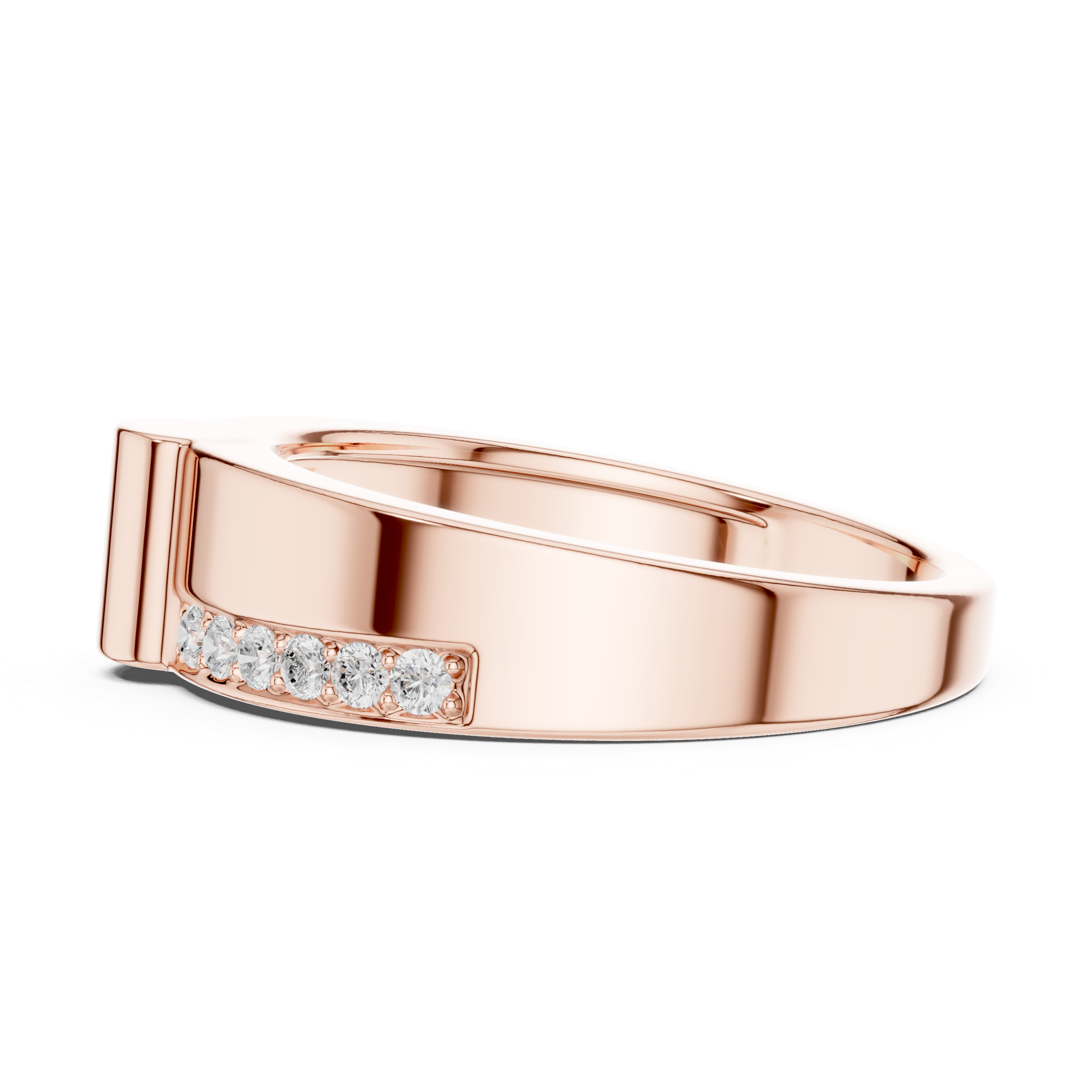 The Powerline Diamond Ring