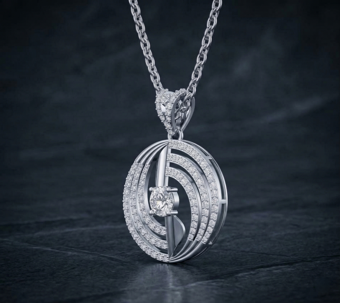 The Diamond Cyclone Pendant
