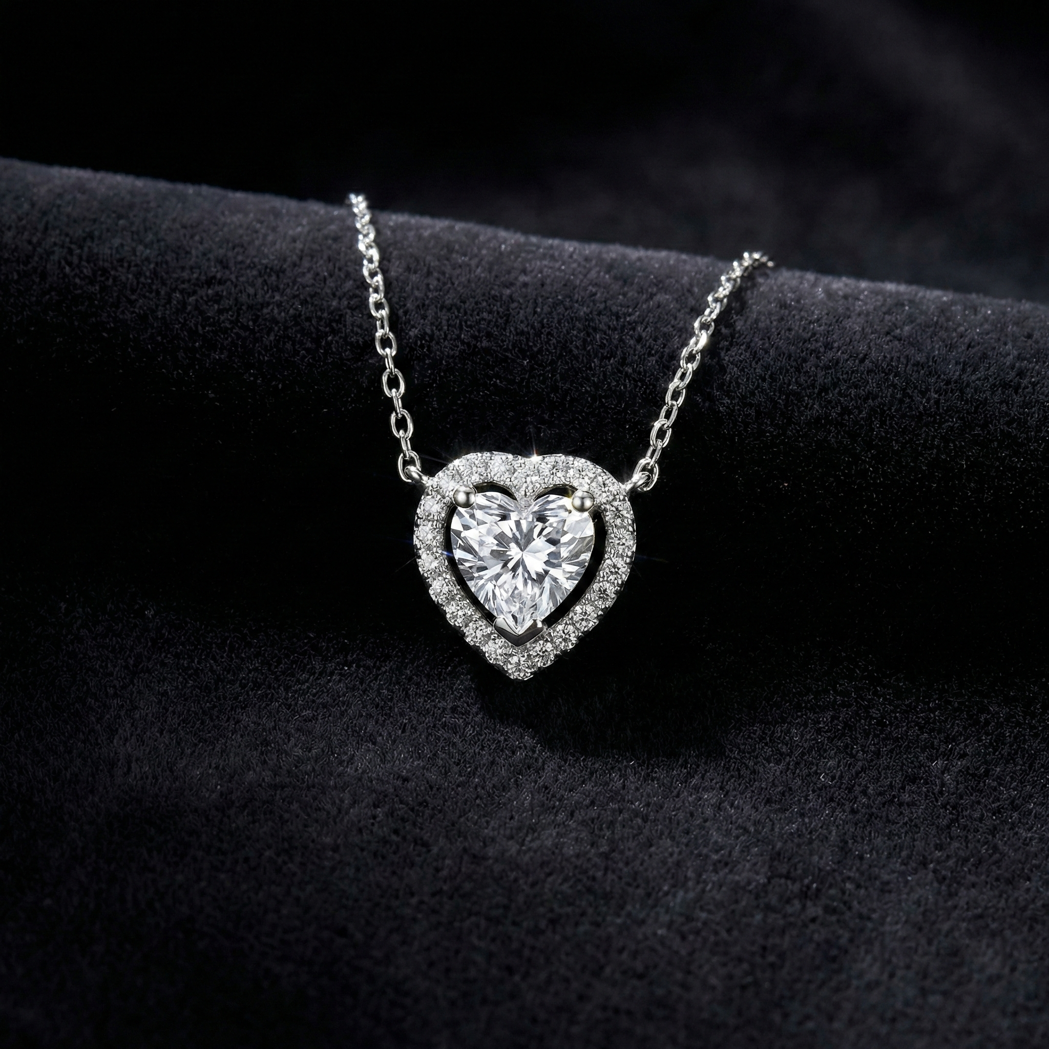 The Nova Heart Necklace