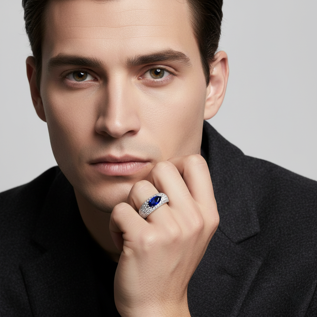 The Stellar Marquise Ring